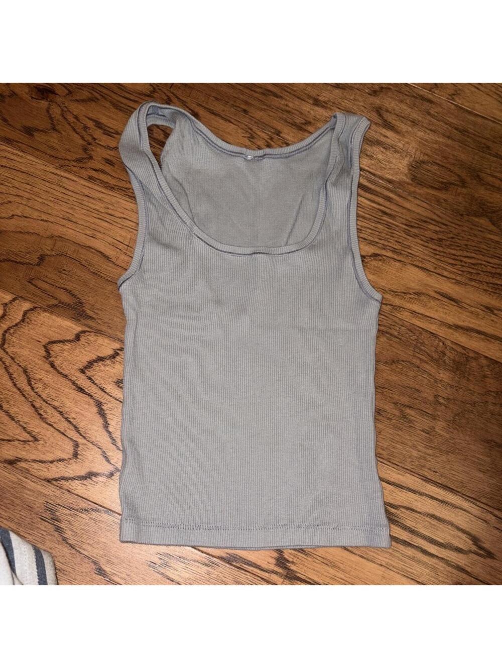 Skims Women's Blue and Grey Vests-tanks-cami